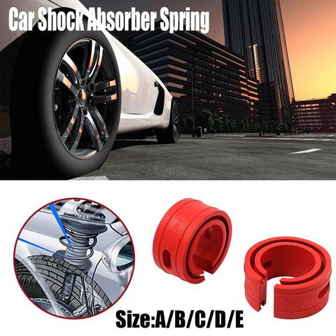 2PCS Red Color Car Shock Absorber Spring Bumper Power Auto Buffers A/B/C/D/E/  Type Springs Bumpers Cushion ► Photo 1/6