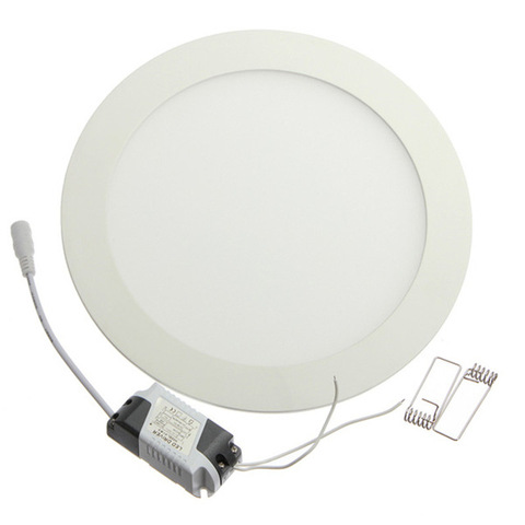 Ultra Thin Led Panel Downlight 3w 4w 6w 9w 12w 15w 25w Round Ceiling Recessed Spot Light AC85-265V Painel lamp Indoor Lighting ► Photo 1/4