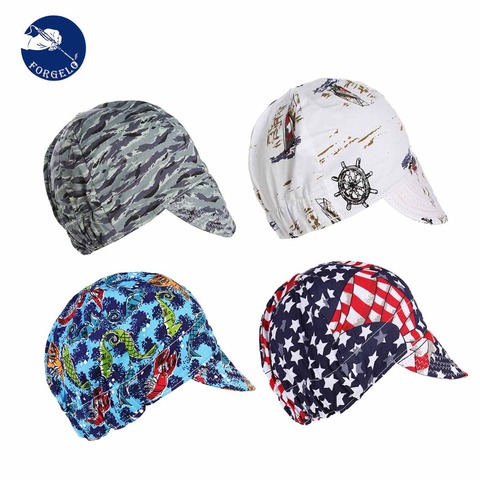 Cotton Sweat Absorption Welding Cap Hat Application to Welding Protection Workplace Safety Supplies Protective Welding Helmet ► Photo 1/6
