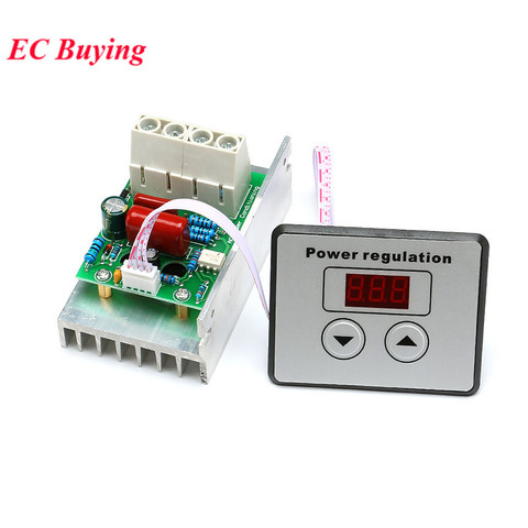 10000W import SCR Super Power Electronic Digital Regulator  Dimmer Speed Thermostat ► Photo 1/3