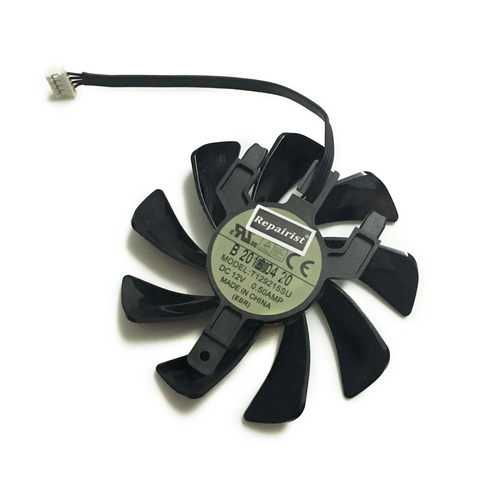 Sapphire RX 570 GPU Cooler Video Card fan for Radeon sapphire RX570 ITX graphics Card Cooling System As Replacement ► Photo 1/6
