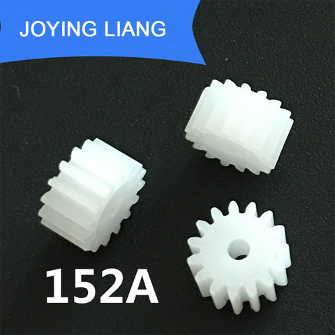 152A 0.5M Spur Gears Modulus 0.5 15 Teeth 2mm Hole Plastic Gear Motor Tooth Toy Parts 10pcs/lot ► Photo 1/1
