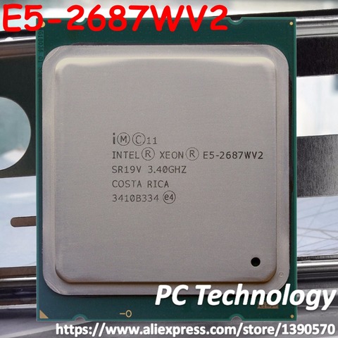 Original Intel Xeon cpu oem version E5-2687WV2 3.4GHZ 25M 8CORES 22NM E5 2687W V2 LGA2011 E5-2687W V2 150W Processor E5 2687WV2 ► Photo 1/1