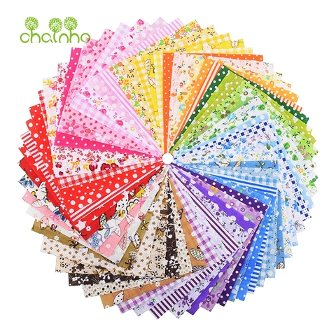 Chainho,Random Thin Cotton Fabric Patchwork For Sewing & Quilting/Classic Charm Squares Tissue/Low Density Cloth/60pcs 10*10cm ► Photo 1/6