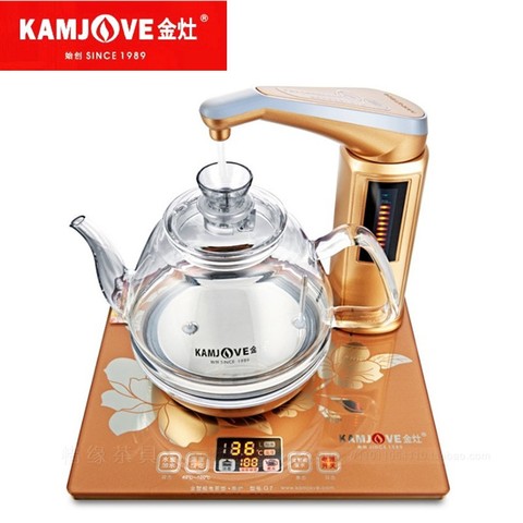 KAMJOVE New Style Intelligent Electric Heating Stove Glass Kettle Boil Tea Health Smart Crystal Electric Tea Stove ► Photo 1/5