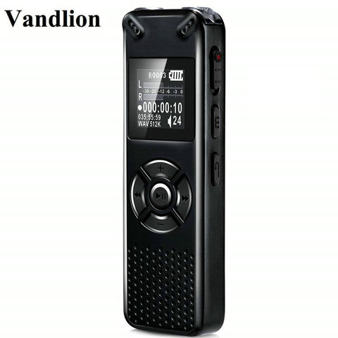 Vandlion Professional Smart Digital Voice Recorder Portable Hidden HD Sound Audio Telephone Recording Dictaphone MP3 Recorder ► Photo 1/6