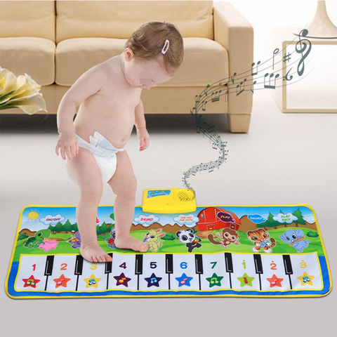100x36CM Baby Music Play Carpet Mat Children Kids Crawling Piano Carpet Educational Musical Toy Kids Touch Paly Game Mats Gift ► Photo 1/6