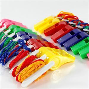 24pcs/bag Plastic Whistle With Lanyard for Boats, Raft,Party,Sports Games Emergency Survival All Brand New Items ► Photo 1/6