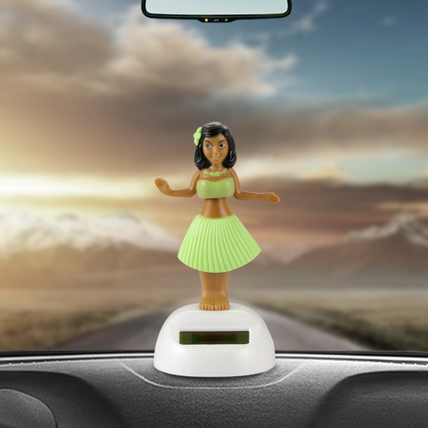 Car Ornament Automobiles Decoration Dancing Hula Girl Swinging Bobble Toy Gifts Auto Interior Home Decor Solar Girls Accessories ► Photo 1/6