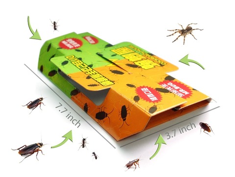 10 High Quality Mr Bug Kill Cockroach Trap Cockroach killer Roach Repellent Insect Killing Pest Control Repeller Bait Non-toxic! ► Photo 1/6