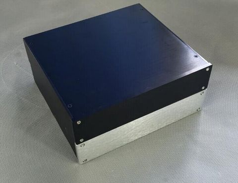 2104 all aluminum amplifier chassis / DAC decoder / AMP Enclosure / case / DIY box (210*46*191mm) ► Photo 1/4