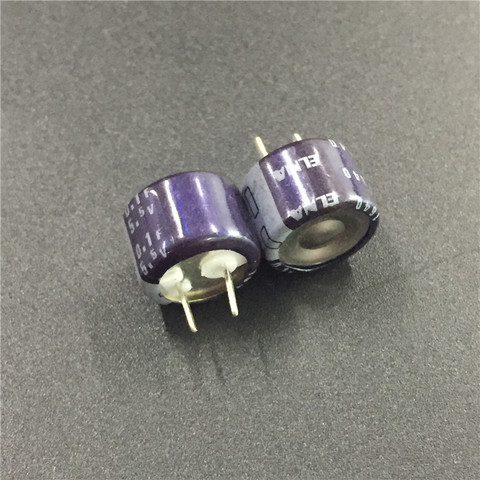 2pcs/10pcs 0.1F 5.5V ELNA DHL Series 13.5x9.5mm 5.5V0.1F Super Farad Capacitor ► Photo 1/3