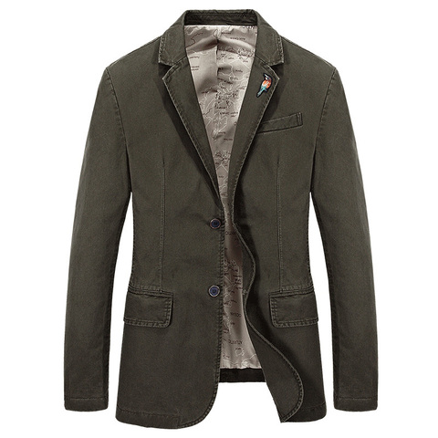 Designer Men's Casual Blazer Male Coat Brand Fit Slim Jacket Coat Men Blazer Terno Masculino Vetement Homme 4XL  BF66001A ► Photo 1/6