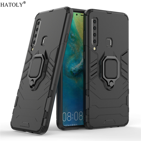 For Samsung Galaxy A9 2022 Case Cover for Samsung Galaxy A9 2022 Finger Ring Phone Case PC Armor Case For Samsung Galaxy A9 2022 ► Photo 1/6