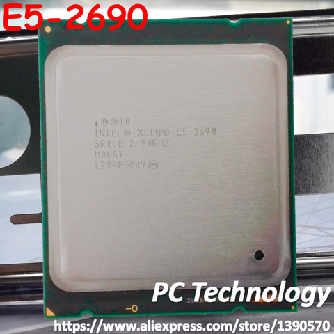 Original Intel Xeon Processor E5-2690 C2 SR0L0 CPU 2.9GHZ 20M 8-CORES 32NM LGA2011 135W free shipping 100% normal work E5 2690 ► Photo 1/1