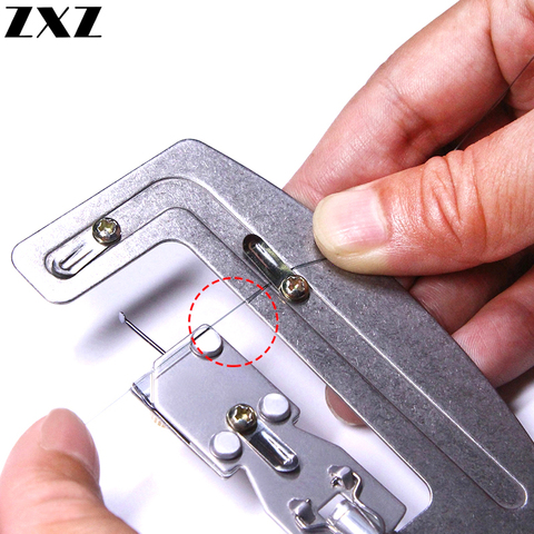 New Portable Fast Stainless Steel Semi Automatic Fishing Hook Line Tier Tie Binding Device Tool Pesca Fishing Accessories ► Photo 1/6