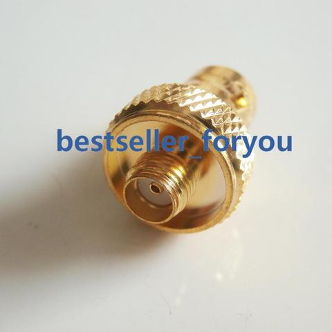 Golden BNC Female Jack to SMA Female RF  Connector Adapter BaoFeng UV-5R FD-880 ► Photo 1/6