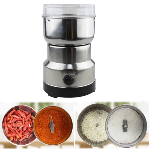 Coffee Grinder Stainless Electric Herbs/Spices/Nuts/Grains/Coffee Bean Grinding Newesr L29k ► Photo 1/6