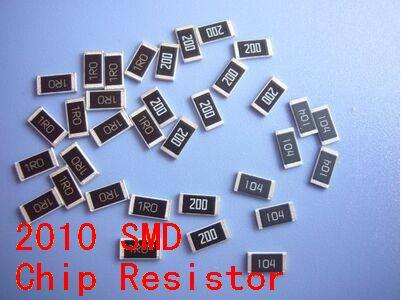 100pcs/lot   SMD Chip  Resistor   2010  2R   2R2   4R7  3.3K   ohm 5%  Free shippng ► Photo 1/1