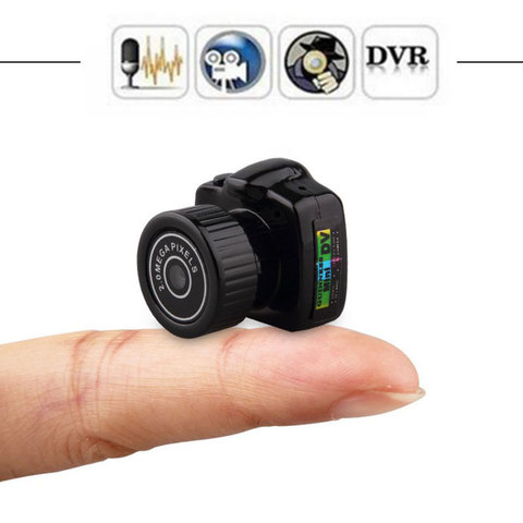 Tiny Mini Camera HD Video Audio Recorder Webcam Y2000 Camcorder Small DV DVR Security Secret Nanny Car Sport Micro Cam with Mic ► Photo 1/6