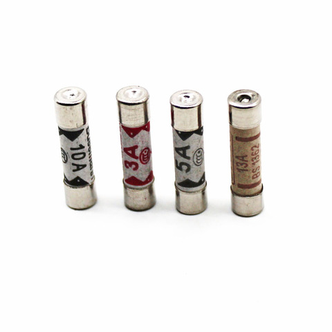 10pcs 6x25MM 6*25MM Filling Sand Ceramic Tube Fuses 0.5 1 2 3 4 5 6 8 10 13 15 16 20 25 30 A Amp RO57 ► Photo 1/1
