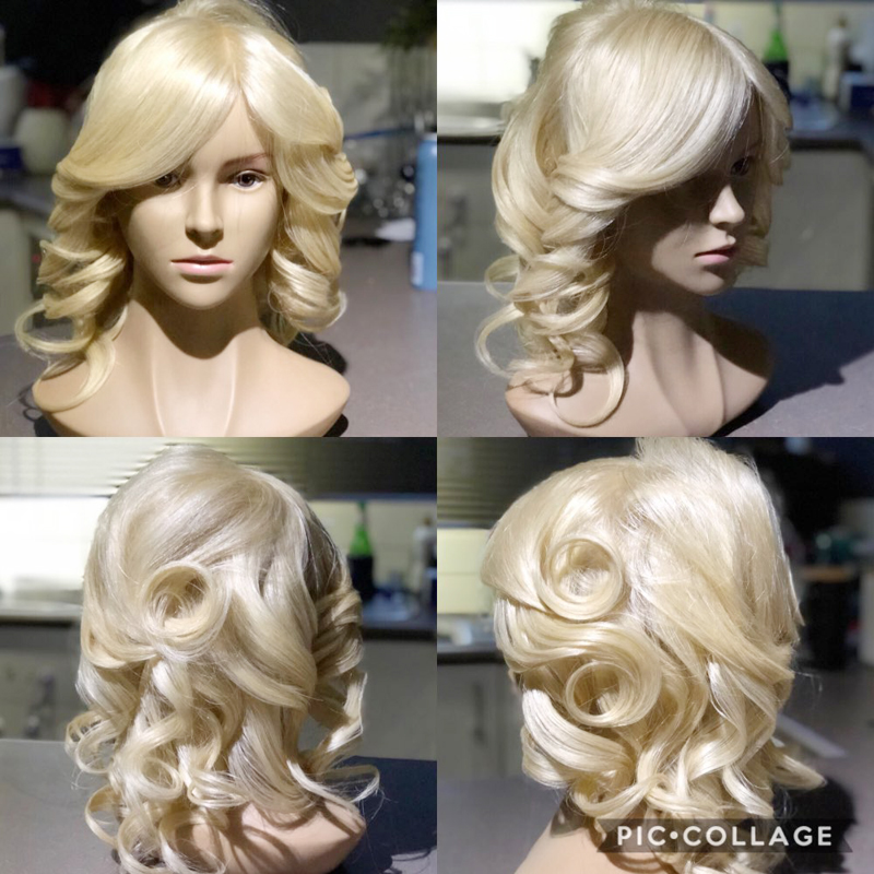 20 50cm Real Hair Mannequin Doll Head for Hairstyles Professional