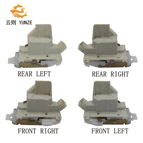 4PCS FRONT REAR LEFT RIGHT SIDE DOOR LOCK ACTUATOR FOR FORD MONDEO 2004-2007 8 PINS ► Photo 1/6