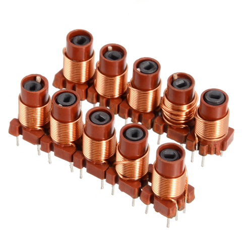 10pcs Adjustable High-Frequency Ferrite Core Inductor Coil 12T 0.6uh-1.7uh Adjustable Inductor ► Photo 1/6