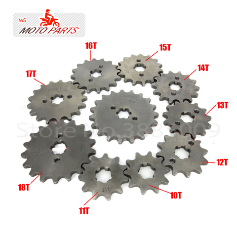 428 10-19T Tooth 17mm ID Front Engine Sprocket for 50-160cc Orion Apollo Dirt Pit Bike ATV Quad Go Kart Buggy Scooter Motorcycle ► Photo 1/6