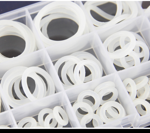 225 PCS Clear Food Grade Silicone O Rings Rubber Set o Ring Silicone Seal Kit ► Photo 1/6