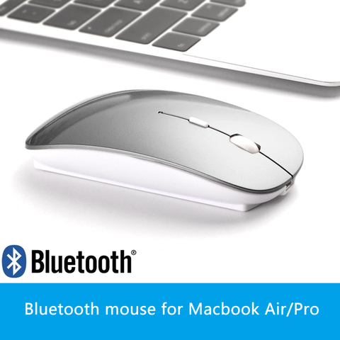 4.0 Bluetooth Mouse for Mac book air for Macbook Pro Rechargeable Bluetooth  Mouse for Laptop Computer souris souris sans fil - Price history & Review