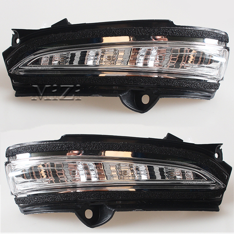 MIZIAUTO Side Rearview Mirror Light For Ford Mondeo Fusion 2013 2014 2015 2016 2017 ► Photo 1/6