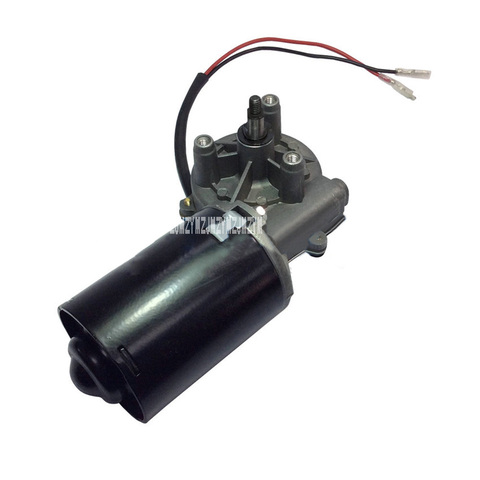 New DC Gear Motor High Torque 6N.m Garage Door Raplacement Electric Right Angle Reversible Worm Gear Motor 5A 12V/24V 30W 50RPM ► Photo 1/1