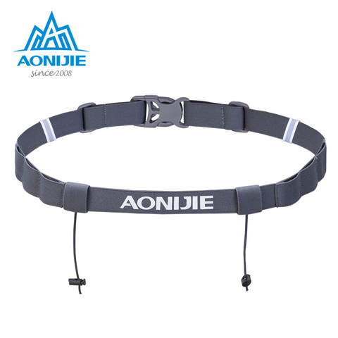 AONIJIE Race Number Belt With Gel Holder Running Belt Unisex For Triathlon Marathon Outdoor Sports Running ► Photo 1/6
