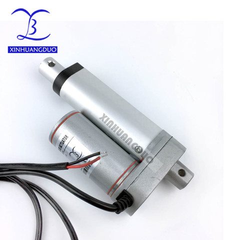 electric linear actuator 12V/24V 50mm/2inch stroke 900N /198LBS micro high speed linear actuator for TV ,door window XINHUANGDUO ► Photo 1/6