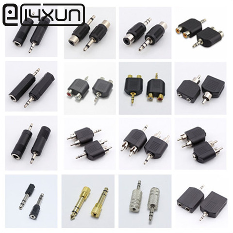 1pcs 3.5mm Male Female Plug Jack Adapter 3.5 mm Mono Stereo Plug to 6.35 RCA Charger Connector for iPhone PC Phone MP3 MP4 MP5 ► Photo 1/6