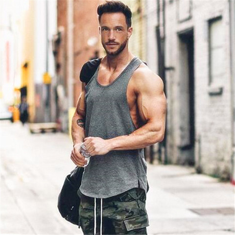 verkoper thuis steek Brand gym clothing cotton singlets canotte bodybuilding stringer tank top  men fitness shirt muscle guys sleeveless vest Tanktop - Price history &  Review | AliExpress Seller - Muscleguys Official Store | Alitools.io