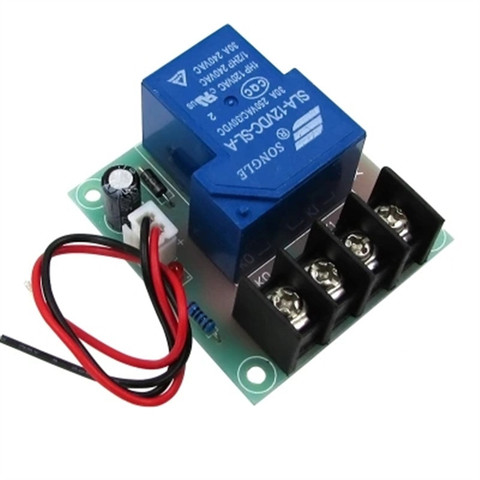 30A 250V high current switch board normally closed relay board 12V input switch control 30A output ► Photo 1/4