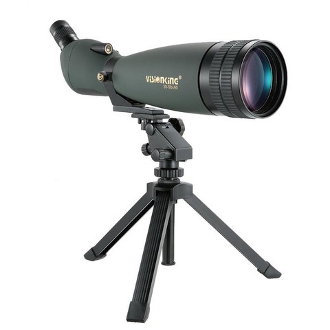 Visionking 30-90x90 Waterproof Spotting Scope Zoom Spotting Scope Full Multicoated Birdwatching Monocular Telescope With Tripod ► Photo 1/6