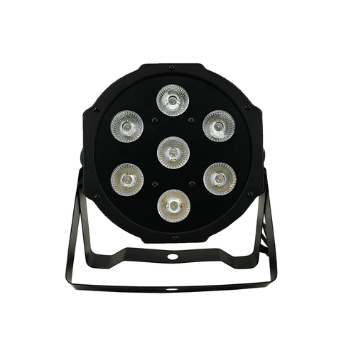 SHEHDS Lyre 7x12W RGBW LED Par Light With DMX512 4in1 Stage Wash Light Effect For DJ Disco Party Stage Equipment Luces Discoteca ► Photo 1/6