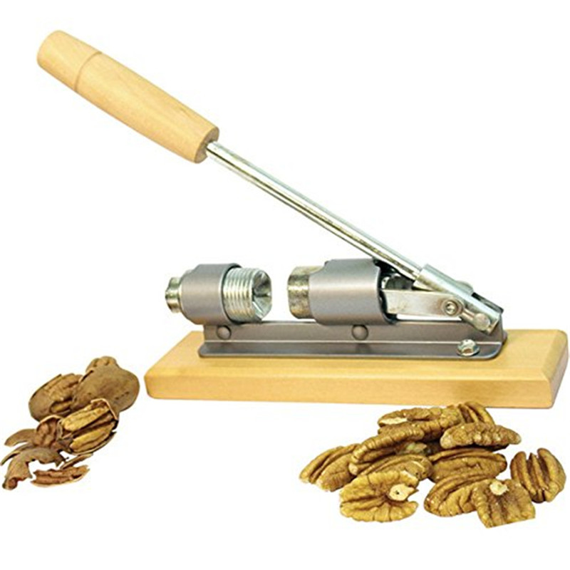 Nut Cracker Tool Crack almond Walnut Pecan Nutcracker Sheller Clip Clamp Plier 