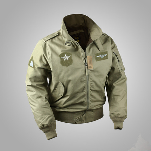 Aliexpress Qiqichen Jacket USAF Bomber CWU-45/P Flight Jacket