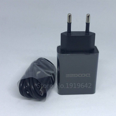 Original Doogee BL7000 AC Adaptor Travel Fast Charger 3.0 EU Plug Adapter DC 100-240V 0.6A+Usb Cable Data Line For DOOGEE BL7000 ► Photo 1/1