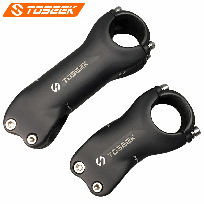 TOSEEK Full Carbon Fiber Stems Road Bike MTB Bicycle Stem 70-130mm 31.8mm 6°/17°