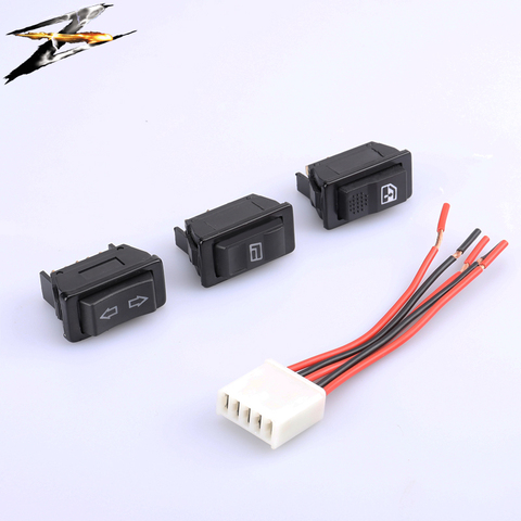 Cars DC 12V Pin for Window Switch Electric Switch Lifting Switch Control Momentary Car Window Truck Power Switch Vehicle ► Photo 1/6