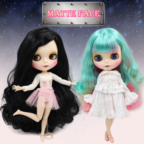 ICY Nude Blyth Doll Matte Face 8 kinds of hair color with big breast Joint body 1/6bjd hand set AB as gift ► Photo 1/6