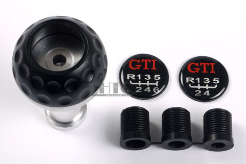 Kit Black Transmission Ball Shifter Custom Shift Knob 5MT 6MT For Polo Golf 4 337 direct replacement original shift knob ► Photo 1/1