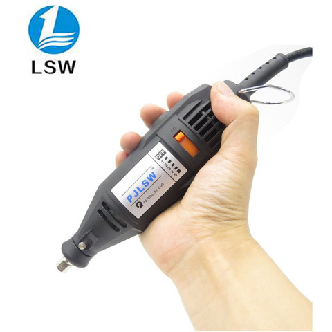 PJLSW Mini Polished borehole Grinder DIY Electric Hand Drill Machine with ► Photo 1/5