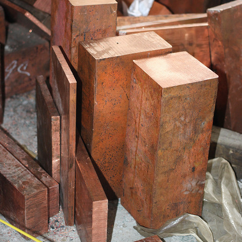 1PCS/lot  YT1362B  Copper Row 4*20*100mm  Copper Stick  Free Shipping  T2 Copper Bar Copper Billet TMY Copper Block  DIY ► Photo 1/5