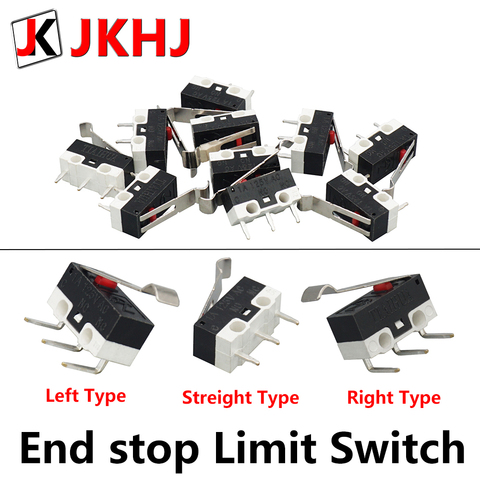 3D Printer Parts 10pcs/lot End stop Micro Limit Switch for I3 Delta Kossel Makerbot Printer RAMPS 1.4 DIY Accessories ► Photo 1/6